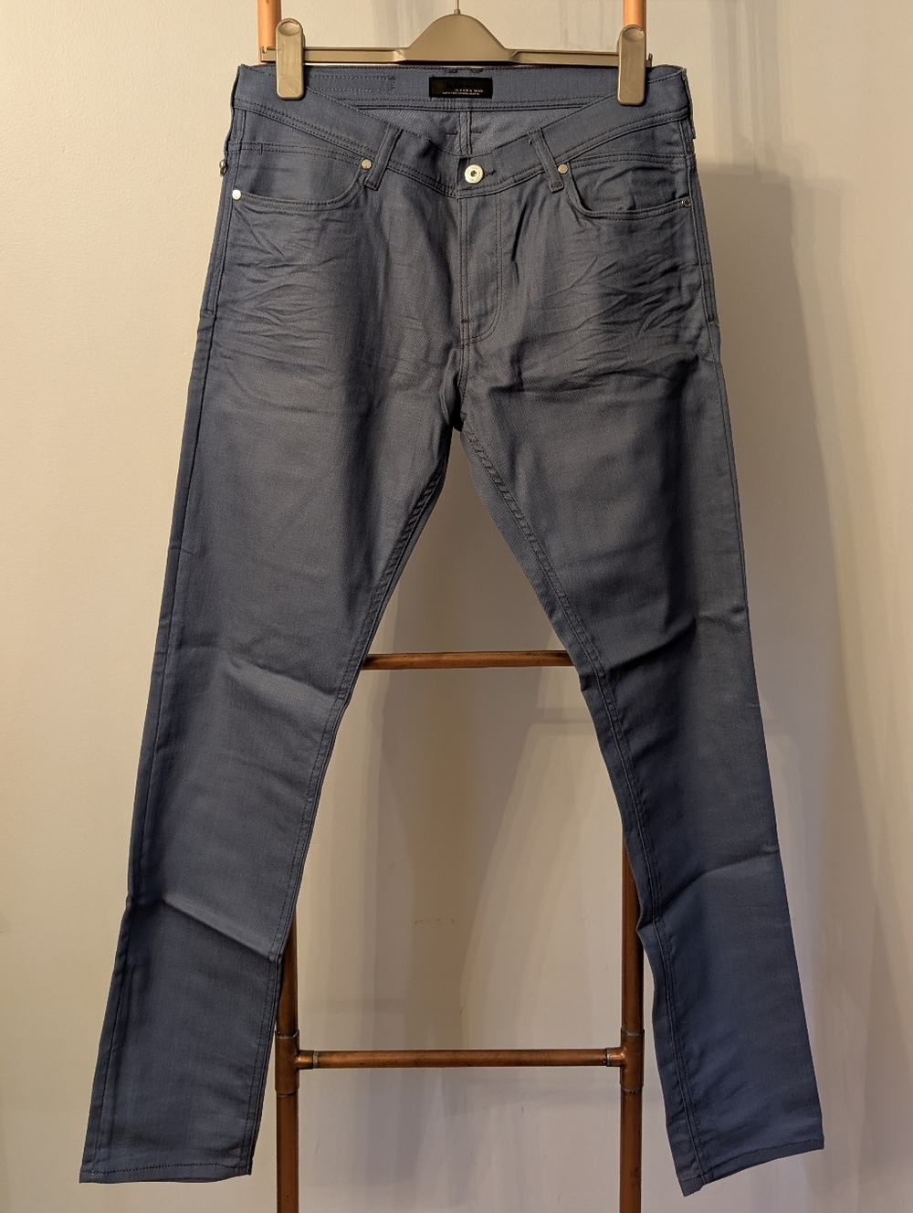 Zara Slim Fit Jeans Size 34 (State Blue)